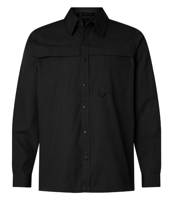 Harriton Men’s Tall Framework Ripstop Woven Workshirt