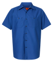 Red Kap Men’s Industrial Short-Sleeve Work Shirt