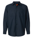 Red Kap Men’s Industrial Long-Sleeve Work Shirt