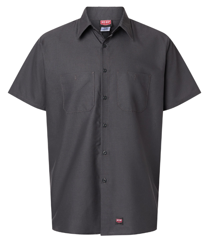 Red Kap Men’s Mimix Ripstop Short-Sleeve Work Shirt