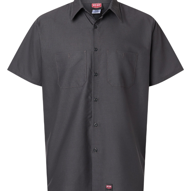 Red Kap Men’s Mimix Ripstop Short-Sleeve Work Shirt