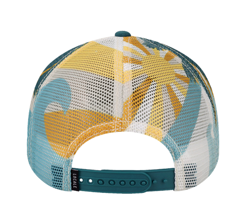 Locale Plain Front Five-Panel Trucker Cap additional product image