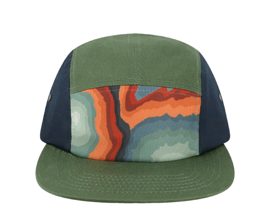 Locale Five-Panel Camper Hat product image