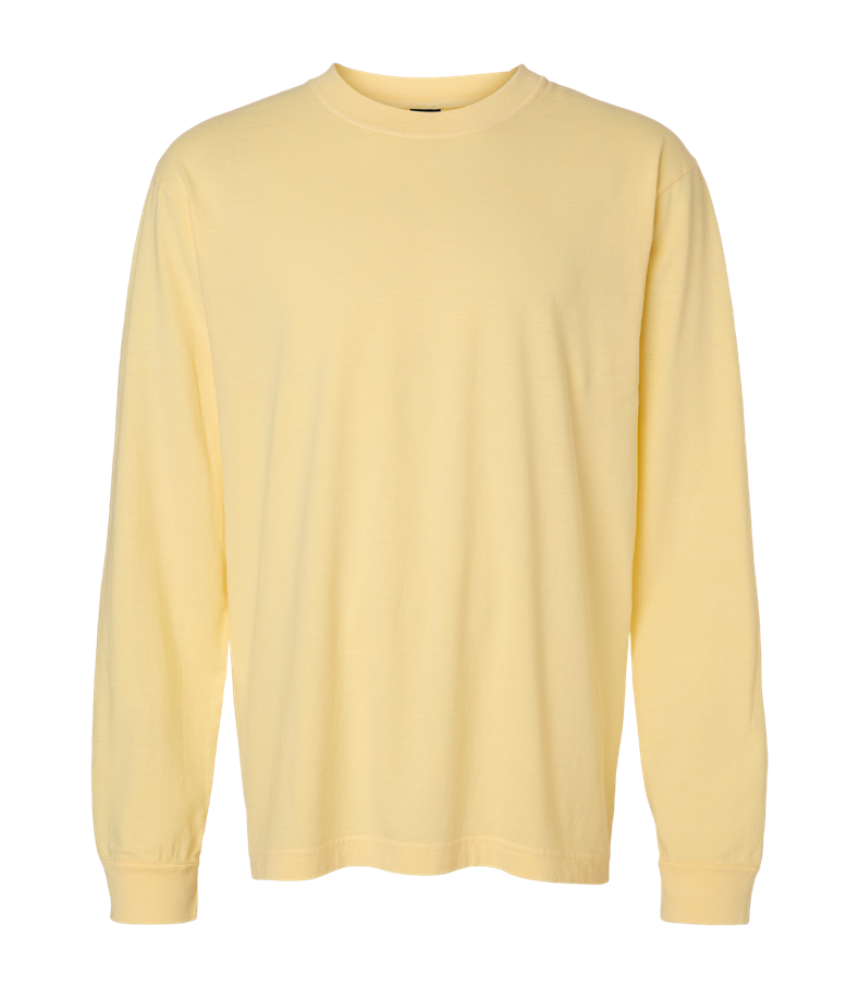 Hanes Unisex Beefy-T® Vintage Wash Long Sleeve T-Shirt product photo