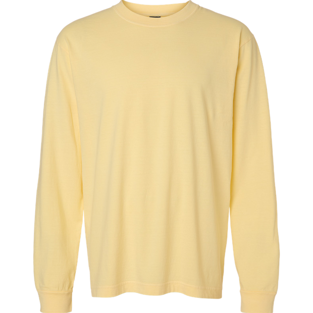 Hanes Unisex Beefy-T® Vintage Wash Long Sleeve T-Shirt product photo