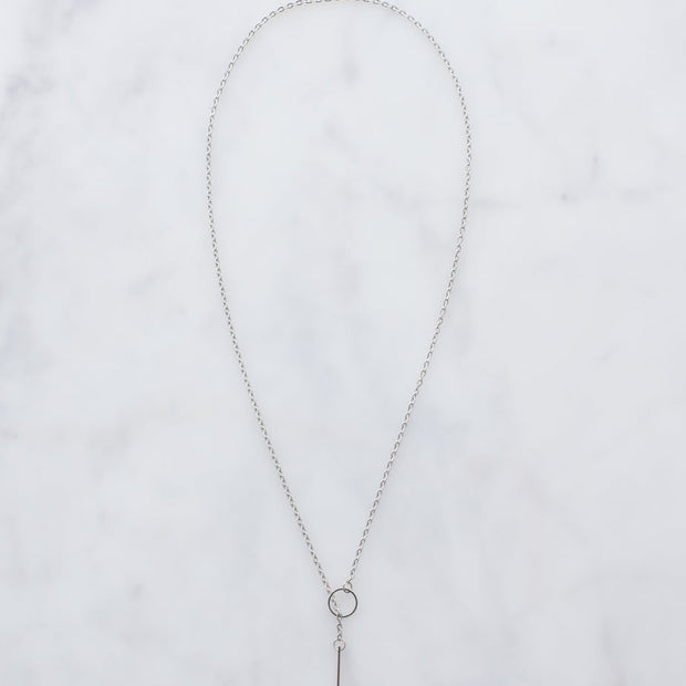 Silver Threader Necklace
