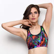 Sports Bra Stetch Fit Top Lauma Active Multicolor