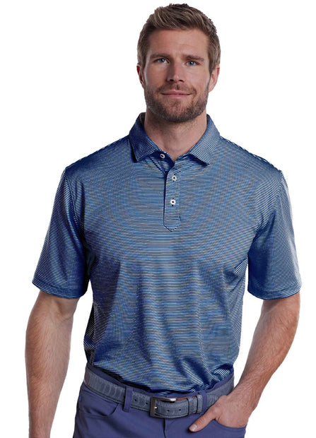STITCH® Men's Atlantic Stripe Polo Shirt
