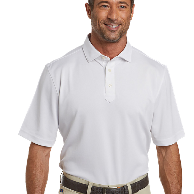 STITCH® Solid Short Sleeve Pique Polo
