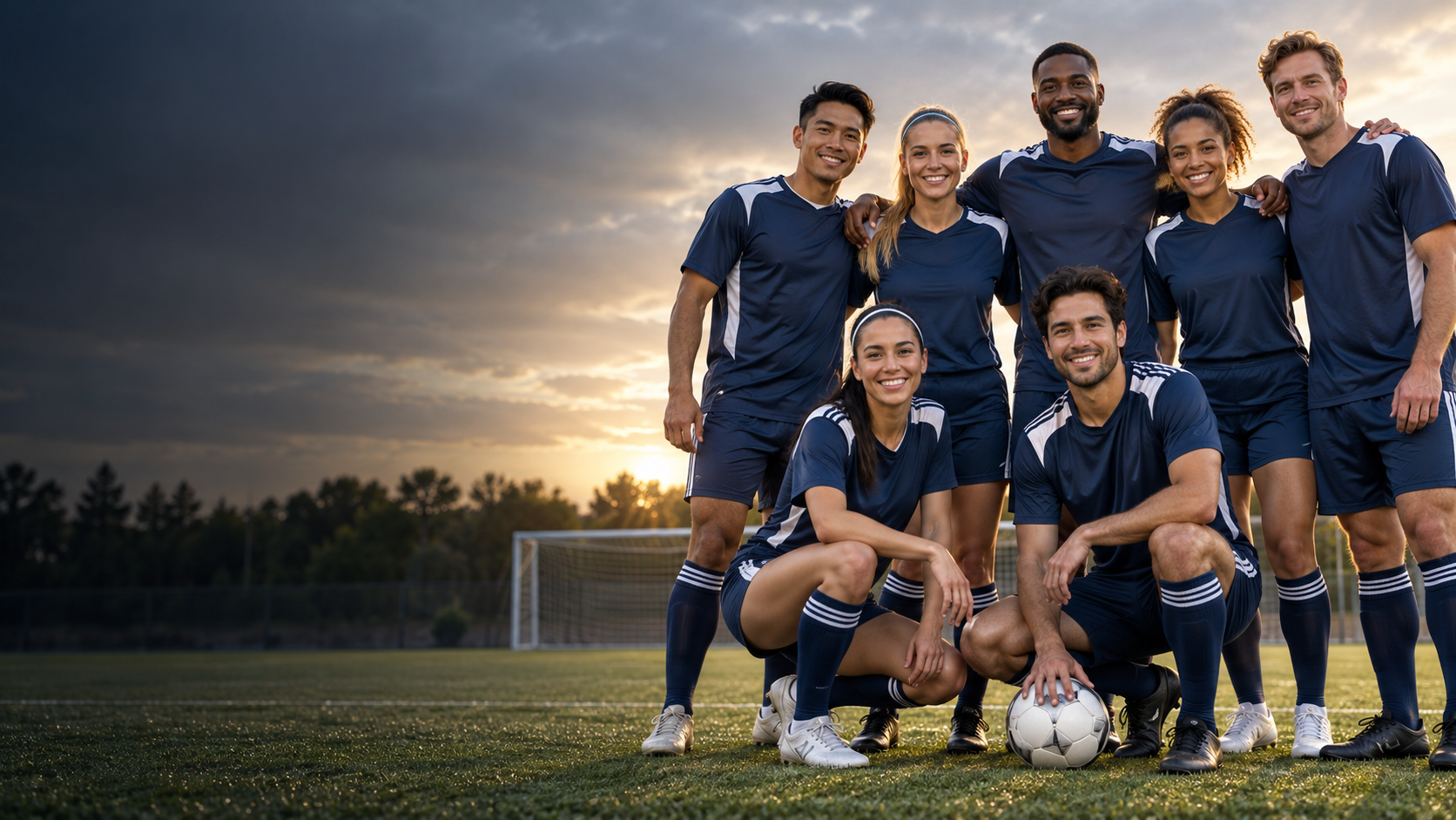 Team apparel catalog lifestyle image