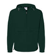 Champion Unisex Dark Green Pullover Jacket in DARK GREEN