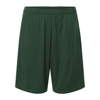 Champion Unisex Athletic Dark Green Shorts in ATHLETIC DARK GREEN