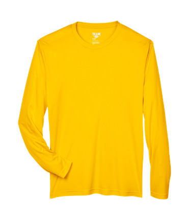 Team 365 Sport Athletic Gold Long-Sleeve T-Shirt
