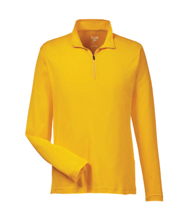 Team 365 Sport Athletic Gold Quarter-Zip Pullover