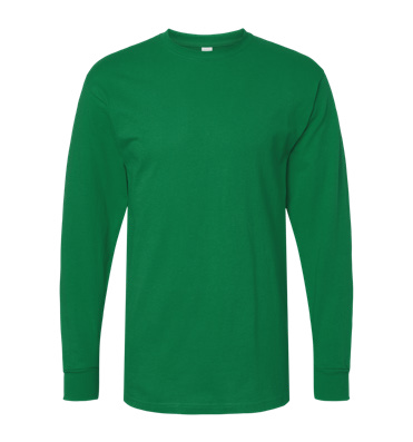 M&O Fine Kelly Green Long-Sleeve Shirt