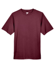 Team 365 Men's Sport Maroon Heather Performance T-Shirt in Sport Maroon Heather