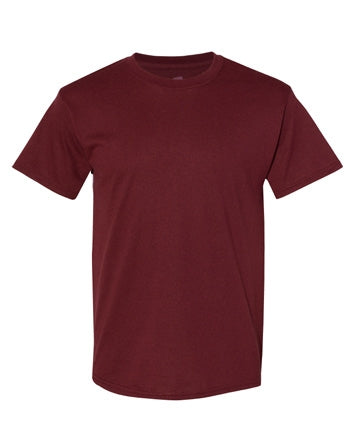 Hanes Maroon Team T-Shirt in Maroon