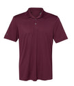 Adidas Men's Maroon Team Polo in Maroon