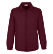 Team 365 Unisex Sport Maroon Coaches Jacket in Sport Maroon