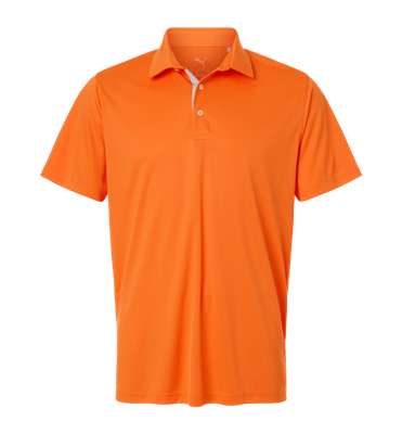 Puma Golf Rickie Orange Polo