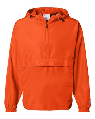 Champion Unisex Orange Pullover Jacket