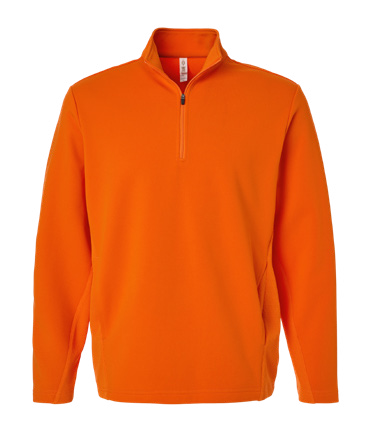 Team 365 Unisex Sport Orange Quarter-Zip Pullover