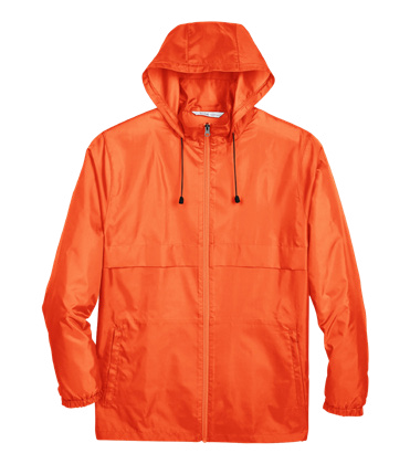 Team 365 Unisex Sport Orange Coach Jacket