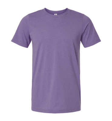 Tultex Unisex Heather Deep Purple T-Shirt product photo