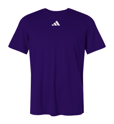 adidas Team Collegiate Purple/White T-Shirt product photo