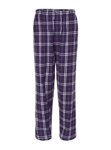 Boxercraft Purple/White Plaid Lounge Pants product photo
