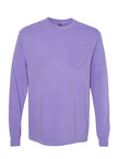 Comfort Colors Unisex Violet Long-Sleeve T-Shirt product photo