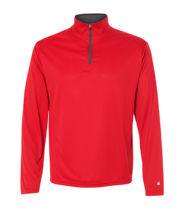 Badger Men's Quarter-Zip Team Pullover