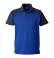 Team 365 Team 365 Men's Color-Block Polo in Sport Royal/Sport Dark Navy