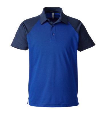 Team 365 Team 365 Men's Color-Block Polo in Sport Royal/Sport Dark Navy