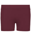 Girls Dare Shorts - Maroon - Proton Sports & Apparel