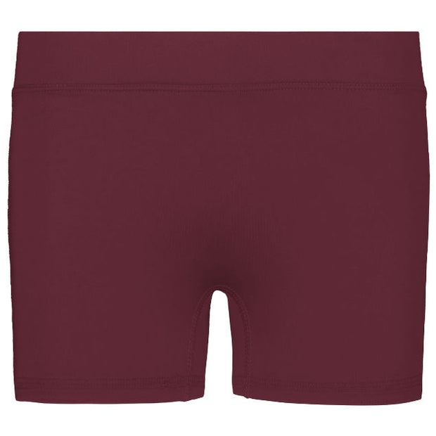 Girls Dare Shorts - Maroon - Proton Sports & Apparel