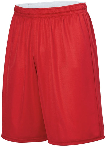 Reversible Wicking Shorts - Red/White - Proton Sports & Apparel