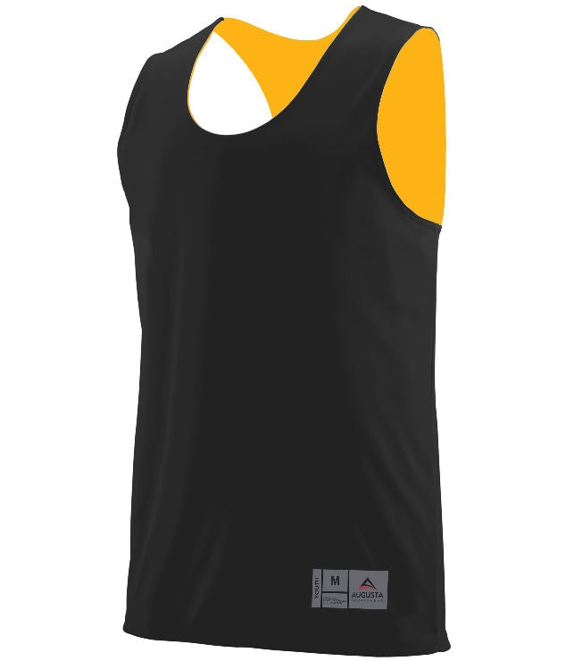 Youth Reversible Wicking Jersey - Black/Gold - Proton Sports & Apparel