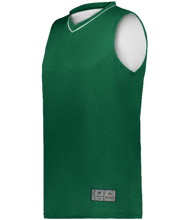 Reversible Two-Color Jersey - Dark Green/White - Proton Sports & Apparel