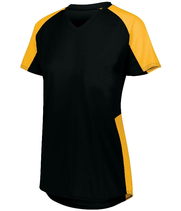 Girls Cutter Jersey - Black/Gold - Proton Sports & Apparel