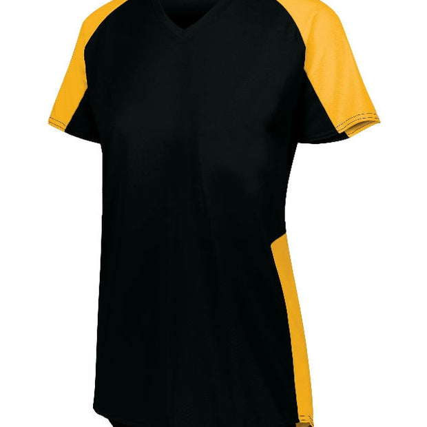 Girls Cutter Jersey - Black/Gold - Proton Sports & Apparel