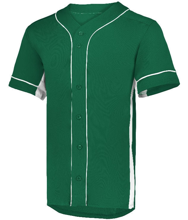 Youth Slugger Jersey - Dark Green/White - Proton Sports & Apparel