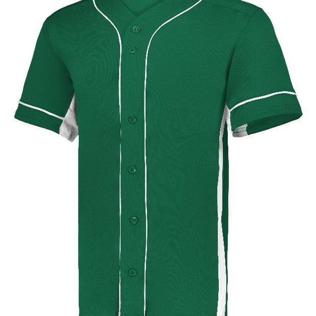 Youth Slugger Jersey - Dark Green/White - Proton Sports & Apparel