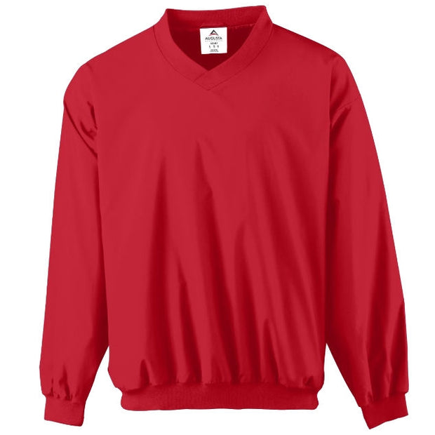 Micro Poly Windshirt/Lined - Red - Proton Sports & Apparel
