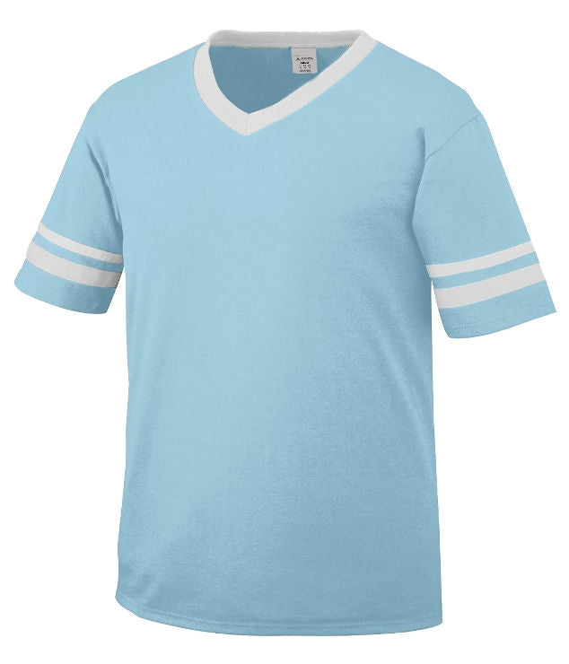Sleeve Stripe Jersey - Aqua/White - Proton Sports & Apparel
