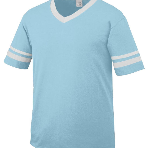 Sleeve Stripe Jersey - Aqua/White - Proton Sports & Apparel