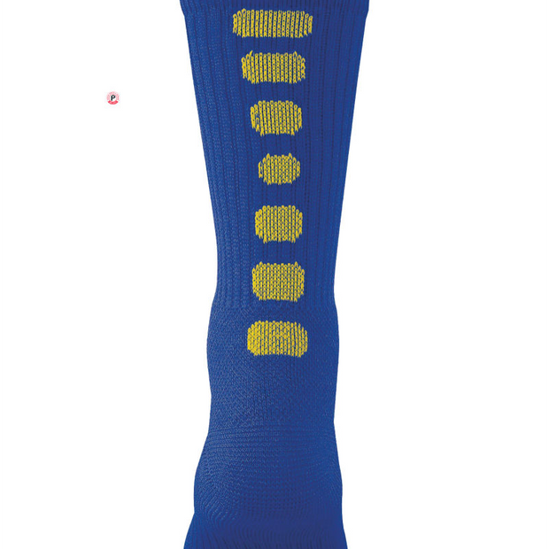 Color Block Crew Socks - Black/Gold - Proton Sports & Apparel