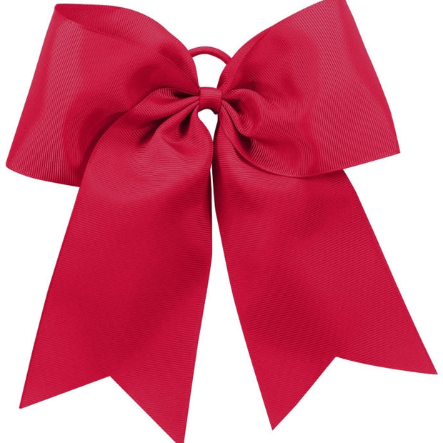 Cheer Hair Bow - Red - Proton Sports & Apparel