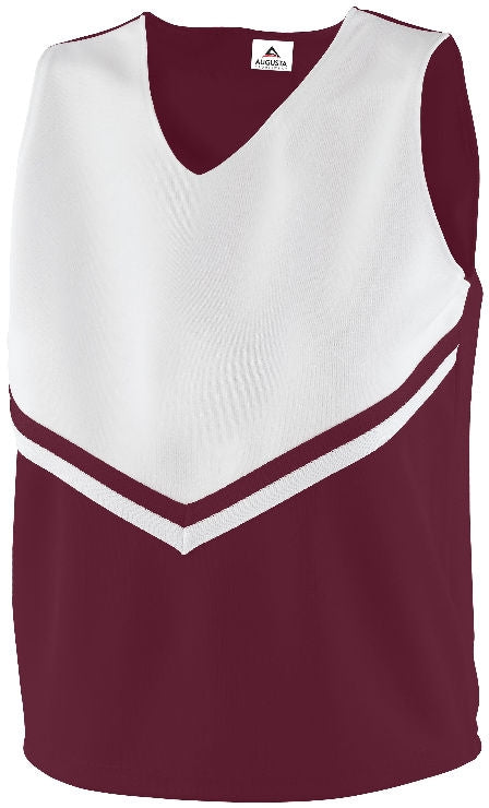 Girls Pride Shell - Maroon/White/White - Proton Sports & Apparel