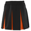 Girls Liberty Skirt - Black/Orange - Proton Sports & Apparel